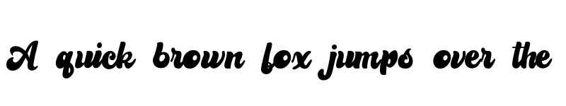 Preview of Bealiva Regular font