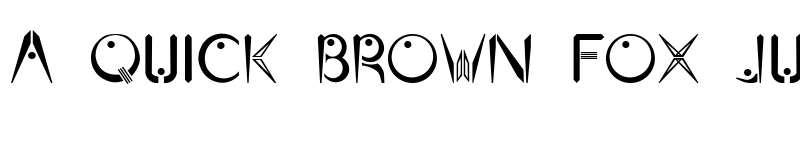 Preview of BEAMS Regular font