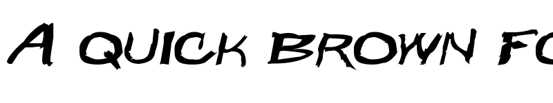Preview of Beast Wars Regular font