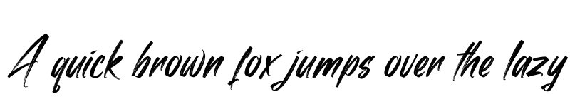 Preview of Beastquit Regular font