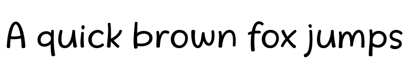 Preview of Beatific Margella Regular font