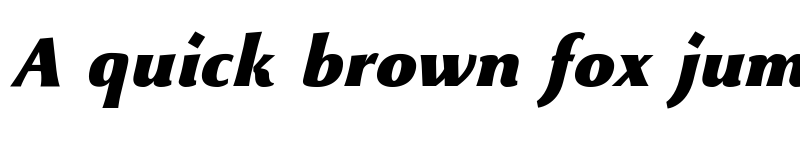Preview of Beatrix Antiqua Black Italic font