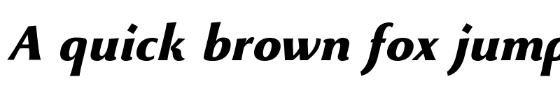 Preview of Beatrix Antiqua ExtraBold Italic font
