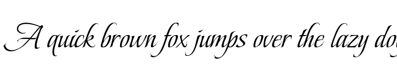 Preview of Beau Rivage Regular font