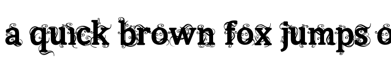 Preview of Beauregard Regular font