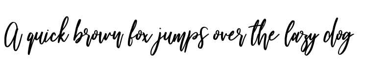 Preview of Beautiful Bloom Alt font