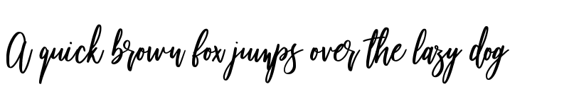 Preview of Beautiful Bloom Regular font