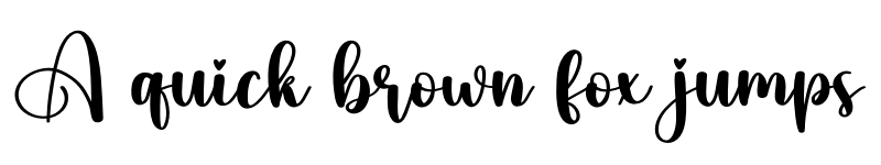 Preview of Beautiful Butterfly Regular font