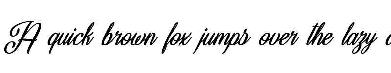 Preview of Beautiful Christmas Regular font