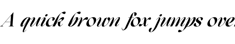 Preview of Beautiful Comethrue Demi Bold Condensed Italic font