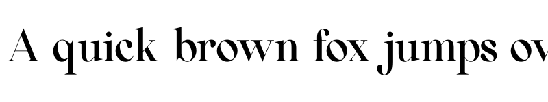 Preview of Beautiful Comethrue Demi Bold Condensed font