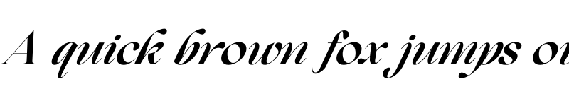 Preview of Beautiful Comethrue Demi Bold Italic font