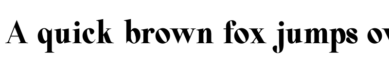 Preview of Beautiful Comethrue Heavy Condensed font