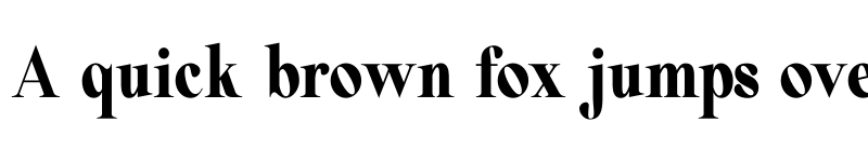 Preview of Beautiful Comethrue Heavy Ultra Condensed font