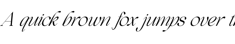 Preview of Beautiful Comethrue light Ultra Condensed Italic font