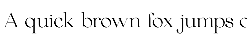 Preview of Beautiful Comethrue Light font