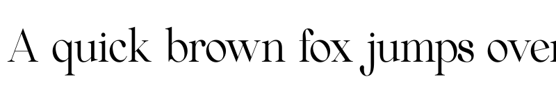 Preview of Beautiful Comethrue Regular Ultra Condensed font