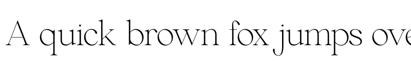 Preview of Beautiful Comethrue Thin Condensed font