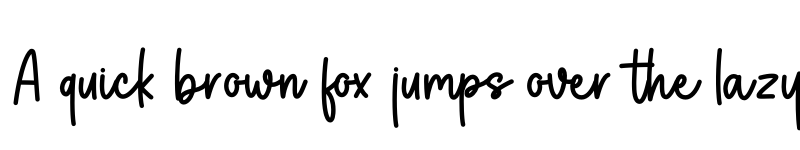 Preview of Beautiful Day Regular font