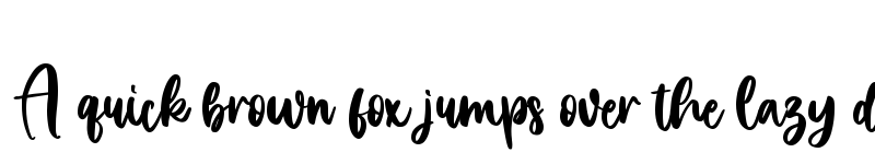 Preview of Beautiful Days Personal Use Onl Regular font