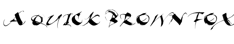 Preview of Beautiful Ink Regular font