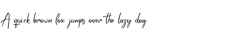 Preview of Beautiful Lenttering Regular font