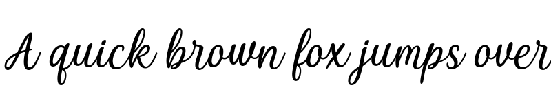 Preview of Beautiful Moment Regular font