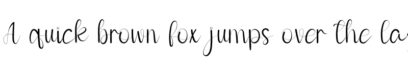 Preview of Beautiful Sunflower Regular font