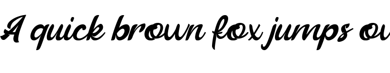 Preview of Beautiful Vibes Regular font