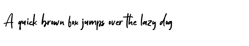 Preview of Beautinus Regular font
