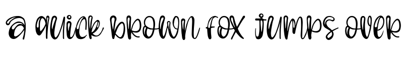 Preview of Beauty Angel Regular font