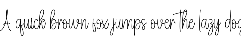 Preview of Beauty Female Regular font