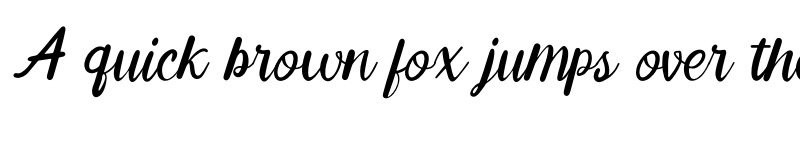 Preview of Beauty Garden Regular font