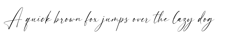 Preview of Beauty Handwriting Regular font