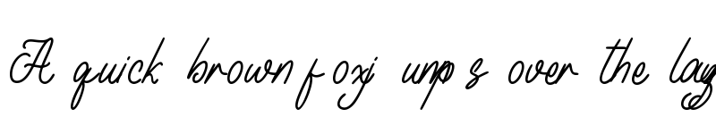 Preview of Beauty Homelia Regular font