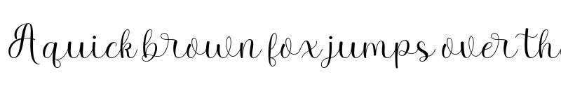Preview of Beauty Lovely Regular font