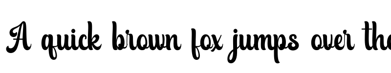 Preview of Beauty Magical Regular font