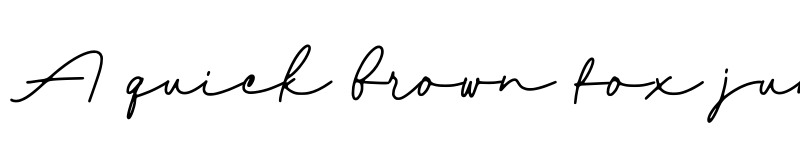 Preview of Beauty Scene Regular font