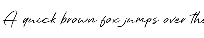 Preview of Beauty Wind Regular font