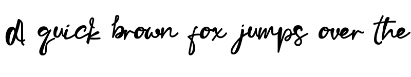 Preview of Beauty Woman Regular font