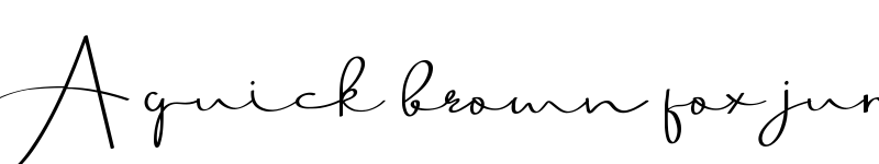 Preview of BeautyDream Regular font