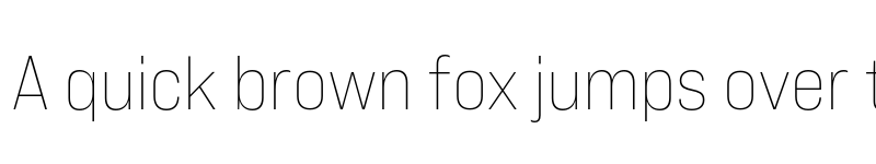 Preview of Bebas Neue Pro Expanded Light font