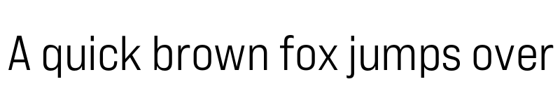 Preview of Bebas Neue Pro Expanded Middle font