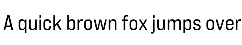 Preview of Bebas Neue Pro Expanded Regular font