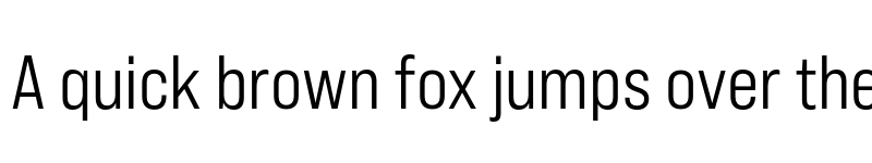 Preview of Bebas Neue Pro SemiExpanded Middle font