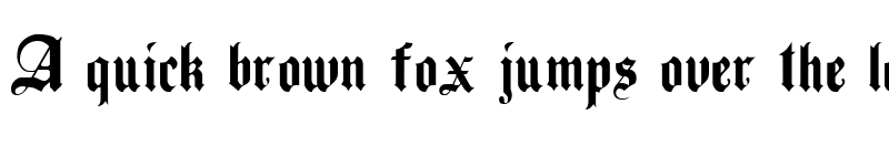 Preview of Beckett Regular font