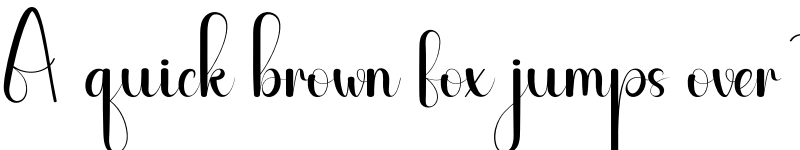 Preview of Bedset Regular font
