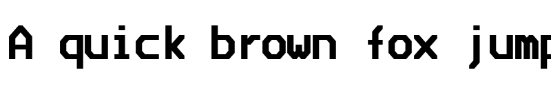 Preview of Bedstead Bold Semi Condensed font