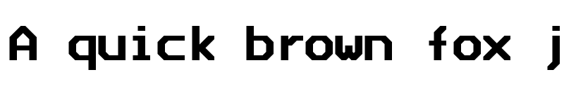 Preview of Bedstead Bold font