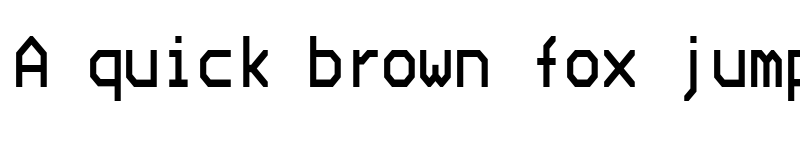 Preview of Bedstead Semi Condensed font